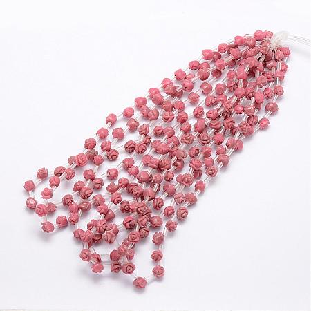 Natural Rhodonite Beads G-O156-A-08-1