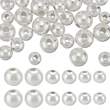 30pcs 925 Sterling Silver Beads STER-PH0002-56-1