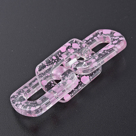 Transparent Acrylic Linking Rings OACR-N009-017A-03-1