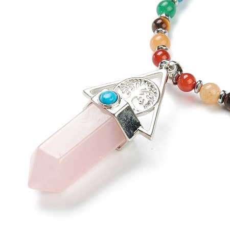 Chakra Jewelry NJEW-I246-01F-1