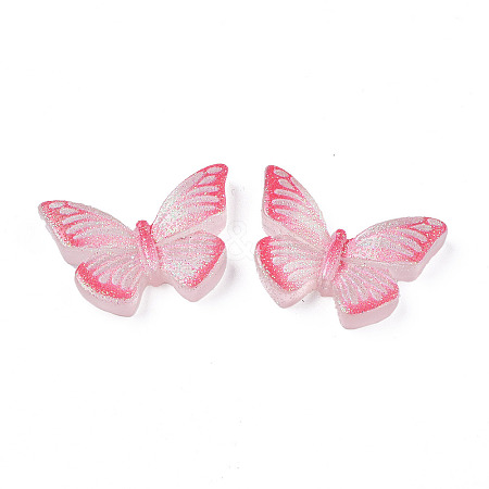 Translucent Printed Resin Cabochons LS-CRES-N021-107D-1
