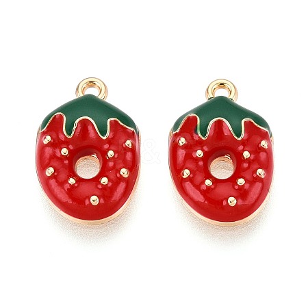Alloy Enamel Charms PALLOY-T092-34G-01-1