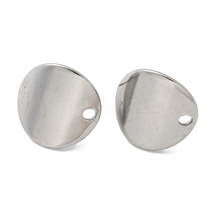 304 Stainless Steel Stud Earring STAS-C117-10P-1