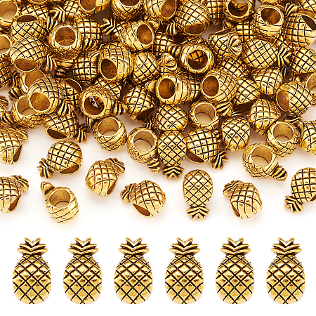 Tibetan Style European Beads X1-MPDL-6527-AG-LF-1