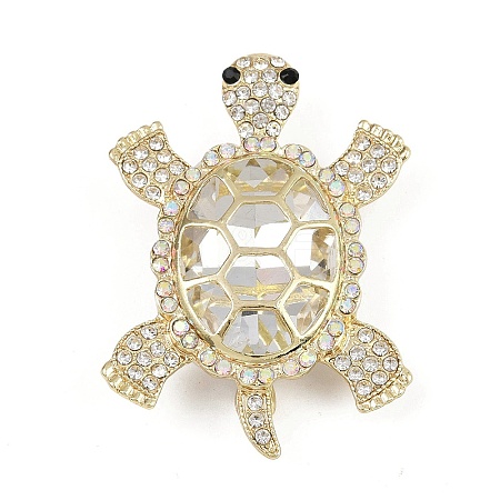 Ocean Series Alloy Rhinestone Brooch JEWB-K026-01C-02-1