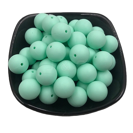 Silicone Beads SIL-WH0003-01A-07-1