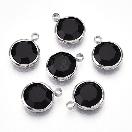 K9 Glass Charms GLAA-T023-37B-01-1