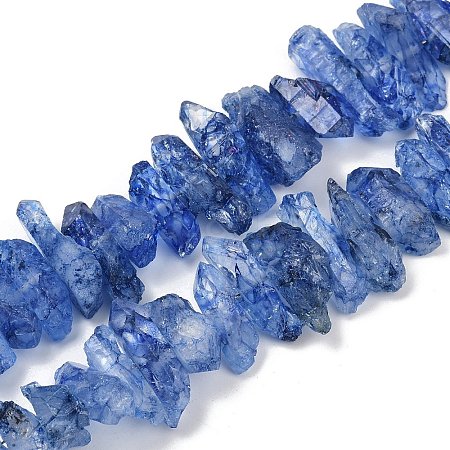 Natural Crackle Quartz Beads Strands G-R012-B06-05-1