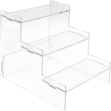 3-Tier Acrylic Action Figure Display Risers ODIS-WH0034-15B-1