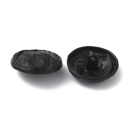 1-Hole Alloy Shank Buttons BUTT-WH0028-50C-1