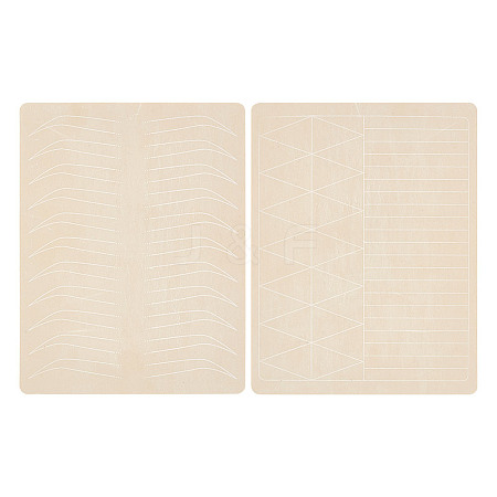 Microblading Rubber Eyebrow Tattoo Practice Skin MRMJ-WH0069-12-1