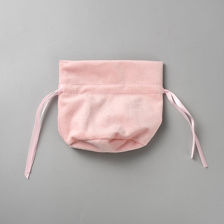 Velvet Candy Storage Drawstring Bags AJEW-CJC0816-001-1