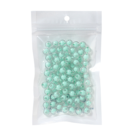 Transparent Acrylic Beads TACR-YW0001-03C-1