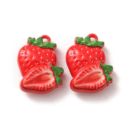 Baking Paint Zinc Alloy Pendants AL-CBAEA91-05A-1