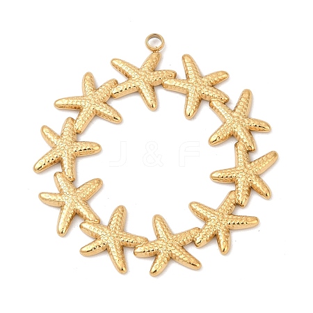 304 Stainless Steel Pendants STAS-C121-47A-G-1
