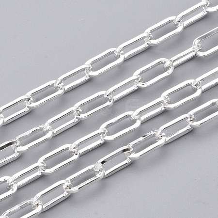 Unwelded Iron Paperclip Chains CH-S125-02E-S-1