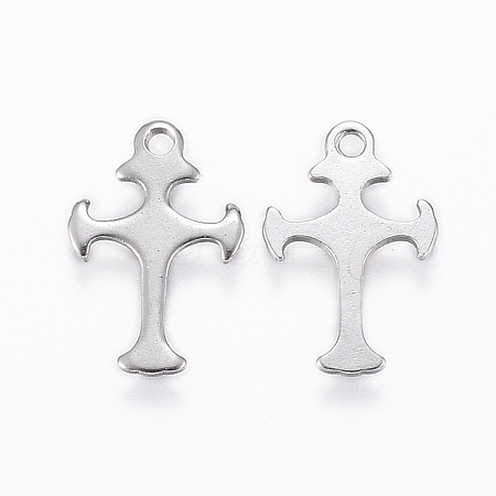 Tarnish Resistant 304 Stainless Steel Charms STAS-E146-13P-1