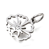 304 Stainless Steel Charms SA-CBA4CE0-01P-E-2