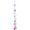 1Pc Iron Big Pendant Decorations DJEW-CN0001-37C-1