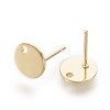 304 Stainless Steel Stud Earring Findings LS-STAS-P221-14G-2