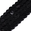 Natural Obsidian Beads Strands GG-N002-02A-01-2