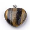 Natural Tiger Eye Pendants G-S219-18B-1