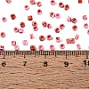 Opaque Picasso Cylinder Glass Beads SEED-Q039-06A-03-4
