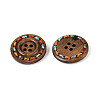 Round 4-holeButtons with Colorful Thread Wrapped NNA0Z51-2