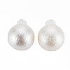 ABS Plastic Imitation Pearl Pendants KY-T023-001-4