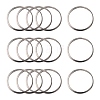 Non-Tarnish 201 Stainless Steel Linking Rings X-STAS-F192-001P-03-1