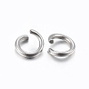 304 Stainless Steel Open Jump Rings A-STAS-H437-3x0.6mm-2