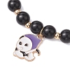 Alloy Enamel Charm Bracelets BJEW-JB10851-03-3