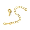 SHEGRACE Brass Curb Chain Extender XGR0150G-165G-2