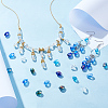 200Pcs 8 Colors Transparent Electroplate Glass Beads EGLA-GA0001-37-4