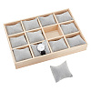 12 Slots Wooden Watch Organizer Trays AJEW-WH0471-143B-1