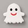 Ghost Food Grade Silicone Beads SIL-WH0002-77A-1