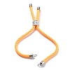 Twisted Nylon Cord Silder Bracelets DIY-B066-03P-32-3
