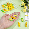 30Pcs 3 Styles Resin Cabochons RESI-DR0001-10-3