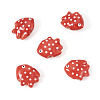 5Pcs Handmade Porcelain Beads PORC-TADJ0001-05E-2
