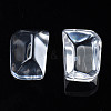Transparent Rectangle Resin Cabochons CRES-N031-006A-A01-3