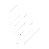 304 Stainless Steel Flat Head Pins STAS-CJ0005-01P-4