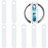 8Pcs Acrylic Heat Transfer Big Pendants FIND-SP0003-10B-1