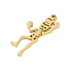 304 Stainless Steel Pendants STAS-U041-02B-G-2