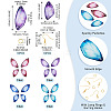DIY Butterfly Wings Dangle Earring Making Sets DIY-TA0013-28-3