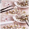 1 Box Half Round Resin & ABS Imitation Pearl Cabochons DIY-CP0012-96B-5
