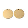 304 Stainless Steel Pendants STAS-Q308-09Q-G-1