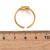 304 Stainless Steel Adjustable Cuff Rings for Women RJEW-B126-06G-01-5
