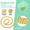150Pcs 2 Strands Electroplate Glass Beads Strands EGLA-TA0013-57B-4
