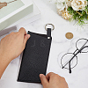 1Pc PU Leather Eyeglass Cases AJEW-CN0004-98B-01-3