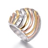 304 Stainless Steel Finger Rings RJEW-E162-09-3